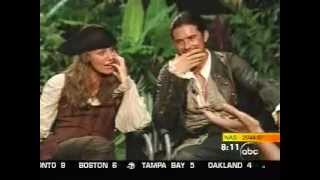 Keira Knightley Orlando Bloom Pirates of the Caribbean Dead Mans Chest interview [upl. by Dloreh676]