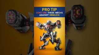 🤔 How to Stop HEMLOCK 💡  ☝️ PRO TIP COUNTERS From WEAK to UNSTOPPABLE 😱  Mech Arena shorts [upl. by Rodnas471]