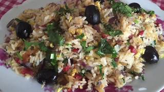 ENCH SUB澳門馬介休炒飯 Macanese Bacalhau codfish Fried Rice [upl. by Ilene757]