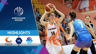 UMMC Ekaterinburg  KSC Szekszard  Highlights  EuroLeague Women 202122 [upl. by Aromas190]