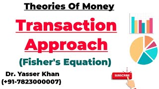 Transaction Approach  Fishers Equation [upl. by Okiram]