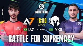 EN 2024 Honor of Kings Invitational S1 FINALS A7 vs VKS Battle for Supremacy [upl. by Nnybor]