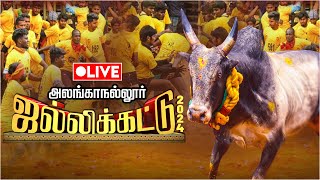 🔴Live  Alanganallur Jallikattu Live 2024  அலங்காநல்லூர் ஜல்லிக்கட்டு நேரலை  Jallikattu 2024 Live [upl. by Englis176]