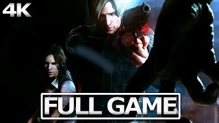 RESIDENT EVIL 6 Leon Veteran Difficulty Full Gameplay Walkthrough  No Commentary【FULL GAME】4K UHD [upl. by Kotto]