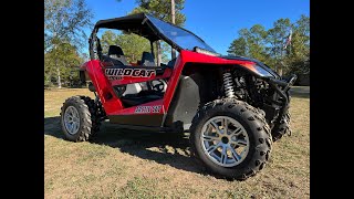 Arctic Cat Wildcat Trail 700 4x4 Side by Side 118 Hours [upl. by Esmond]