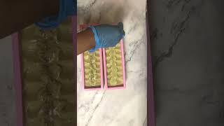 Lemongrass Shea Butter Bar Soap Tutorial soapmakingcourse soapmaking howtomakesoap [upl. by Batha22]