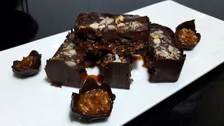 Chocolate nuts bar  ചോക്ലേറ്റ് നട്സ് ബാർ [upl. by Corenda63]