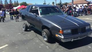 San Jose super show 72316 Del Toro Hydraulics 1INDAIR 1988 cutlass hopper [upl. by Bjorn685]