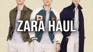 MASSIVE Zara Try On Haul  My Favorite Fall Mens Pieces In Store Right Now [upl. by Cirdnek]