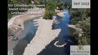 Neckaraue Foto und Videodokumentation der NeckarRevitalisierung in Tübingen [upl. by Maximilian825]