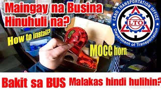 🔴LTO BAWAL MAINGAY NA BUSINA  HORN INSTALLATION TUTORIAL  HONDA BEAT [upl. by Adnilemre877]