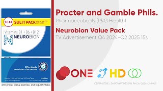 Neurobion Value Pack TV Ad Q4 2024Q2 2025 15s Philippines CCHDST [upl. by Goldina]