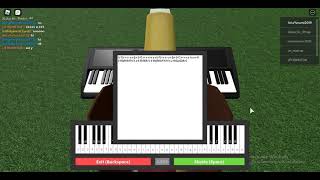 how to play giorno theme piano roblox [upl. by Spindell]