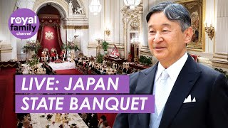 LIVE State Banquet For Emperor and Empress of Japan at Buckingham Palace [upl. by Derfiniw]