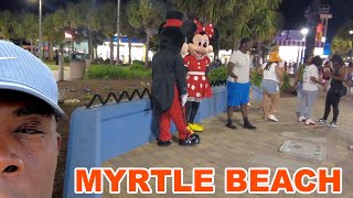 Weekend Trip Myrtle Beach FIRST TIME Part 2OCEAN DRIVE [upl. by Eolande]