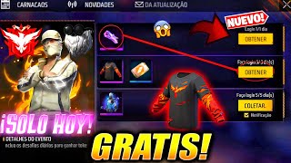 🔥URGENTE NUEVOS PREMIOS GRATIS LLEGAR A HEROICO TEMPORADA 42 FREE FIRE LATAM EVENTO SORPRESA [upl. by Orit639]