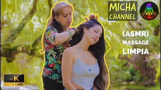 Spiritual Cleansing with ASMR Massage Limpia to MuyMariana with soft sleep sounds in Ecuador [upl. by Nire]