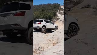 shorts testing out the flex on a MUX short isuzu mux flex stock 4wd dmax [upl. by Yecal]