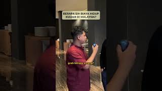 BERAPA SIH BIAYA HIDUP KULIAH DI MALAYSIA [upl. by Tama]