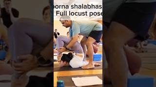 How to do Full Locust Pose Salabhasana  Yoga Tutorial [upl. by Kristine]