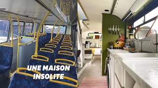 Ce couple rénove un bus londonien en maison cosy [upl. by Halda]