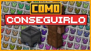 🟨 CÓMO TINTAR la ARMADURA de CUERO en MINECRAFT JAVA [upl. by Stout]