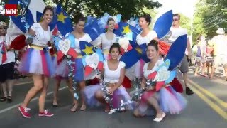 AcadienFestival Tintamarre in Caraquet New Brunswick Canada [upl. by Carola]