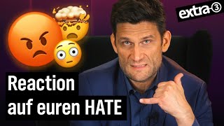 Perlen des Hates  Christian Ehring reagiert  extra 3  NDR [upl. by Hardner]