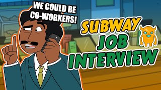 Subway Job Interview Prank [upl. by Einial288]