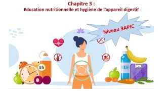 Niveau 3APIC  chapitre 3 activité 3 hygiène de lappareil digestif [upl. by Neelrahs]