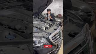 Mercedes w222 SClass Shock Absorber Repair PART2🛑 amortizatoraz mercedessclass mercedesbenz [upl. by Aelanej]