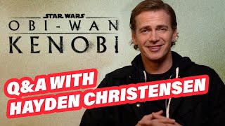 Hayden Christensen On Returning As Darth Vader In ObiWan Kenobi [upl. by Nahsaj424]