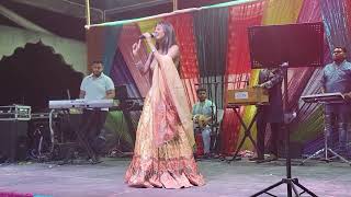 Neelam Matadin performing in Skeldon Guyana for a Mandir  2024 [upl. by Namlak893]