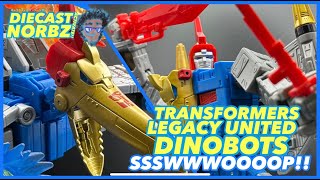 TRANSFORMERS STUDIO SERIES ‘86 DINOBOT SWOOP [upl. by Arbua499]