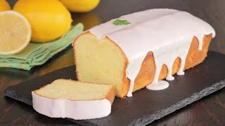 Rich and Moist Lemon Pound Cake  How Tasty Channel [upl. by Llednar]