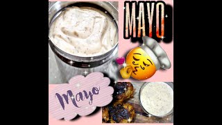 Mayonnaise Recipe  Mayo Recipe  Whole Egg Mayo [upl. by Tiphani]