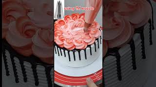 Using 1M nozzle to make rosette design [upl. by Standford]