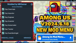 Among Us V2024618 Mod Menu  Among Us Mod Apk V2024618  Among Us Mod Menu Apk [upl. by Francine]