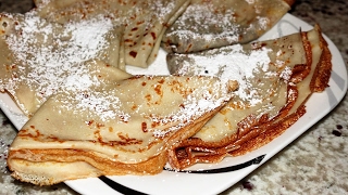 Receta de las Crepes paso a paso [upl. by Millian]