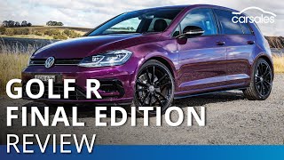 2020 Volkswagen Golf R Final Edition Review carsales [upl. by Esej]