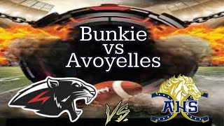 Louisiana High School Football Bunkie Panthers vs Avoyelles Mustangs [upl. by Gahl]