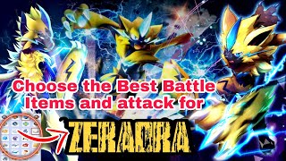 Battle Items and Battle Attack I Used for Zeraora To Win the Battle💪 [upl. by Mad46]