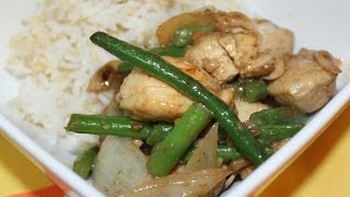 Garlic Chicken Breast with String Beans Panda Express [upl. by Riggins]