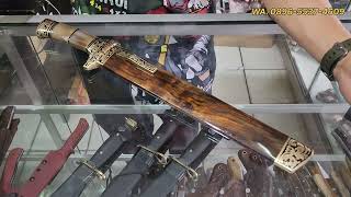 Golok Sembelih 30cm BOHLER K110 Full Harden model terbaik [upl. by Oiramel507]