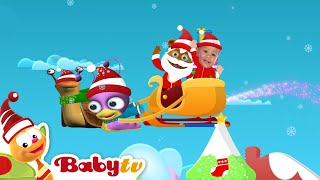 Its snow time ⛄ Lets play with Santa amp friends 🎅  Merry Christmas BabyTV [upl. by Audra]