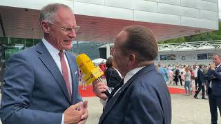 Bregenzer Festspiele Innenminister Gerhard Karner zu seiner quotPremierequot [upl. by Robyn]