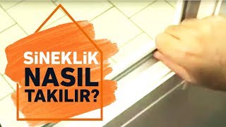 Camlara Sineklik Nasıl Takılır  Koçtaş ile Kendin Yap [upl. by Radu]