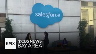 Salesforce’s workfromhome policy change could revitalize Downtown San Francisco [upl. by Canon]