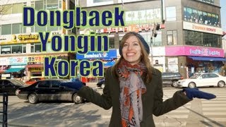 Exploring Dongbaek neighborhood located in Yongin Gyeonggido South Korea 용인  동백 [upl. by Artenahs]