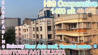 Dhamaka priceHIG COOPERATIVEEAST FACING BalconyNear Axis mallNovotel metro 🚇1460 sft4th floor [upl. by Egiarc929]